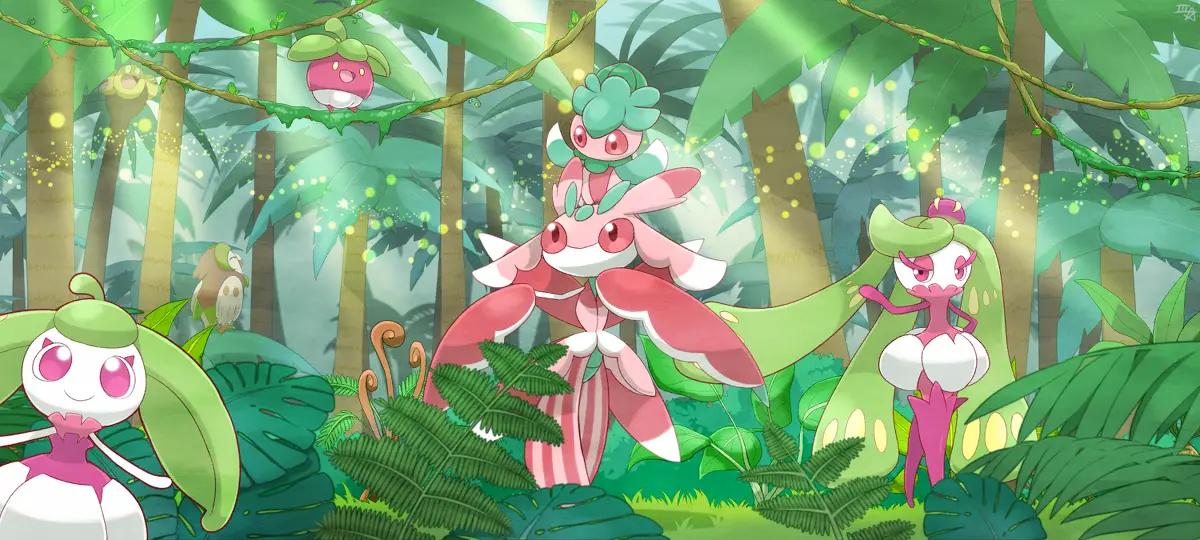 Pokemon Plante Jungle