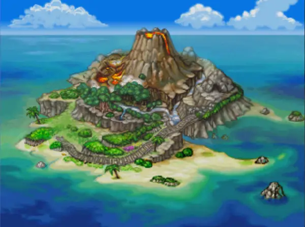 L'Île Pokémon dans toute sa splendeur