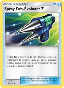 Spray Dés-Évoluant Z