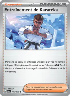Entraînement de Karatéka