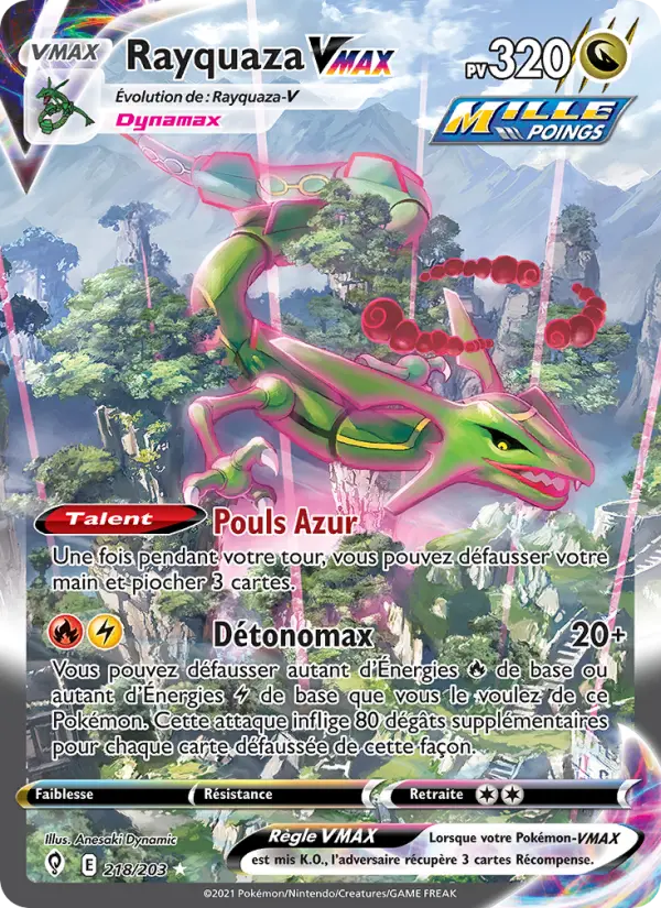 Rayquaza-VMAX - Evolution Celeste