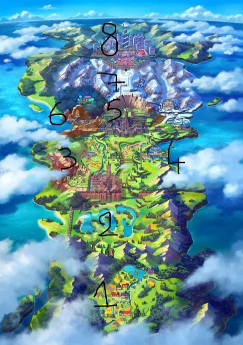 Galar analyse map