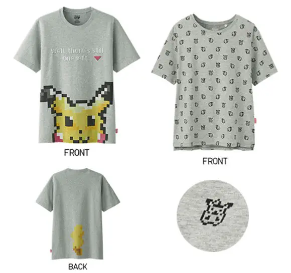 tshirt pikachu uniqlo