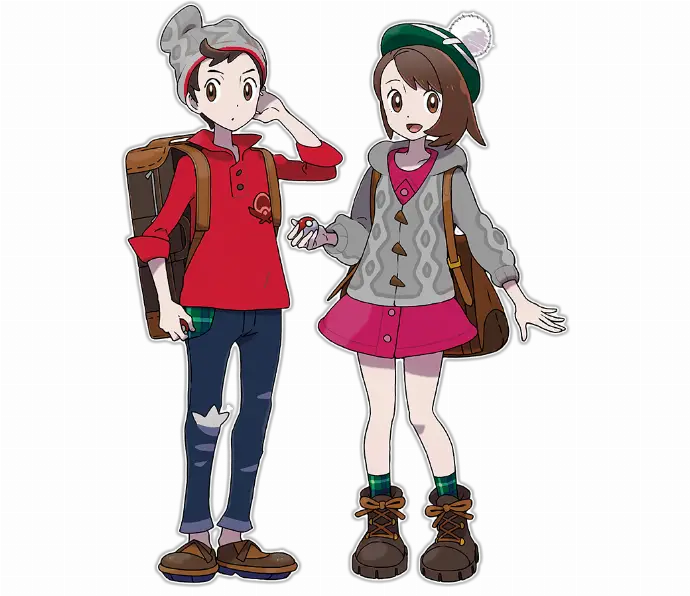 Personnages de Galar - Pokémon Trash