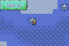 Caillou dans l'eau