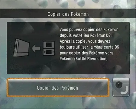 Option Copier des Pokémon (bis)