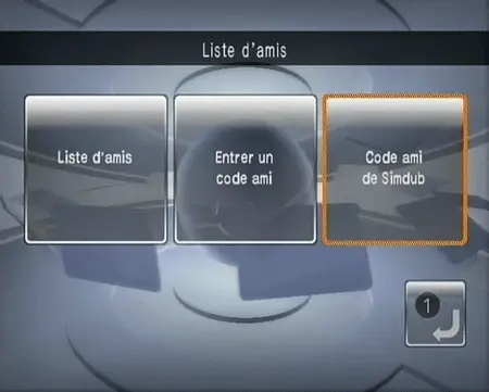 Choix Code ami