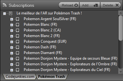 Subscription de Pokémon Trash déroulée