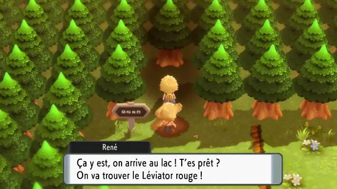 Entrée lac vérité Pokémon DEPS