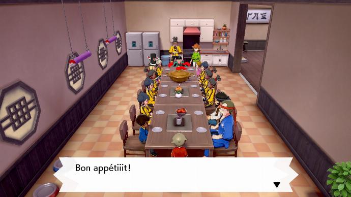 Pokémon Dlc Bouclier Soupe Dojo