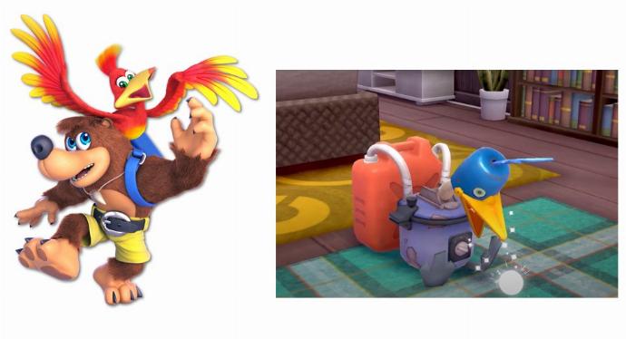 NigoMix 3000 banjo kazooie ressemblance pas du tout