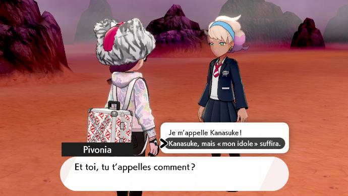 Pivonia vous demandant votre nom