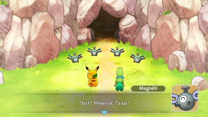 Capture d'écran Pokémon Donjon Mystère DX