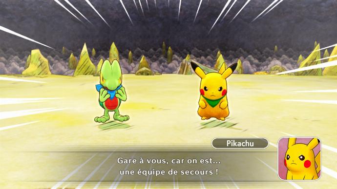 Capture d'écran Pokémon Donjon Mystère DX