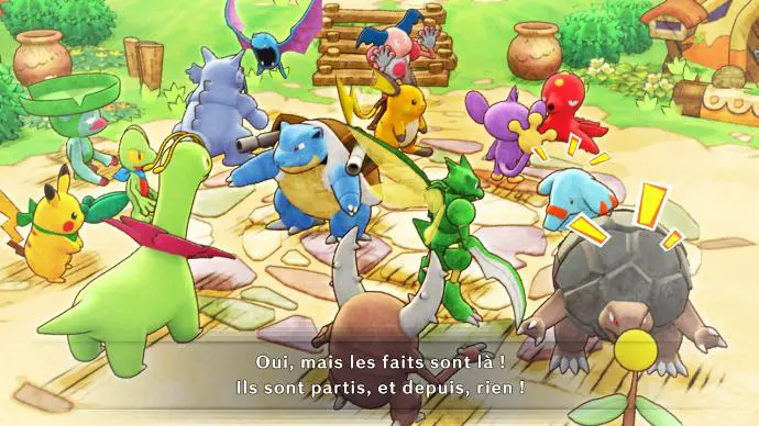 Capture d'écran Pokémon Donjon Mystère DX