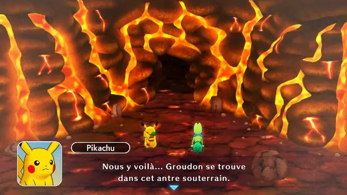 Pokémon Donjon Mystère DX Mine Magma