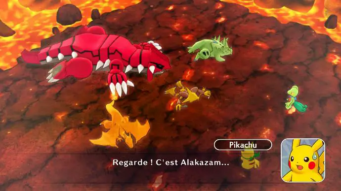 Capture d'écran Pokémon Donjon Mystère DX