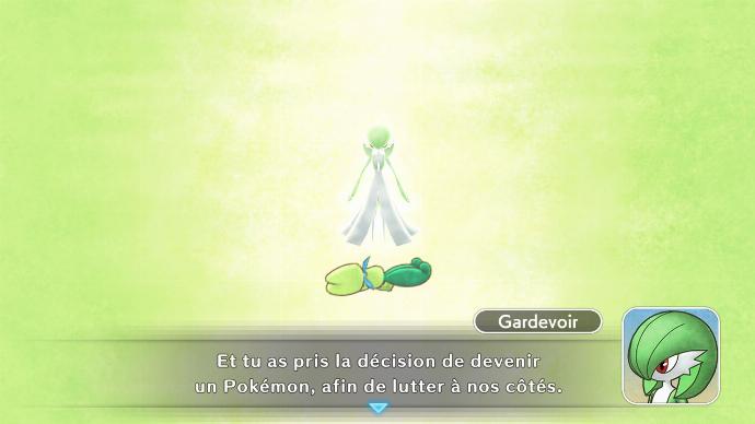 Capture d'écran Pokémon Donjon Mystère DX