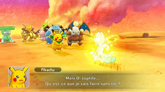 Capture d'écran Pokémon Donjon Mystère DX