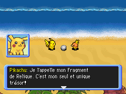 Un Fragment de Relique selon Pikachu.