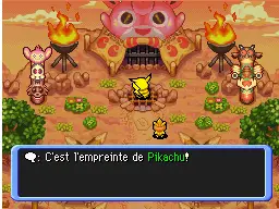 Les empreintes de Pikachu sont reconnues.