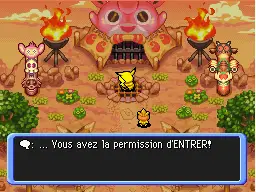 Permission d'entrer accordée à Pikachu.