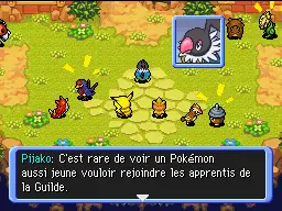 Pijako est étonné par la volonté de Pikachu.