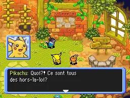 Pikachu est étonné.