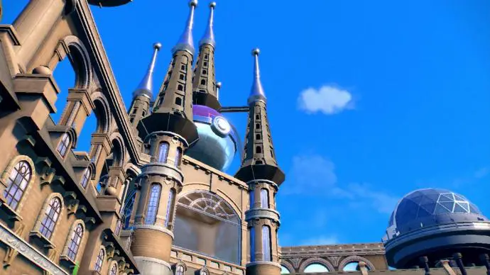 Cathédrale Pokémon Écarlate et Violet