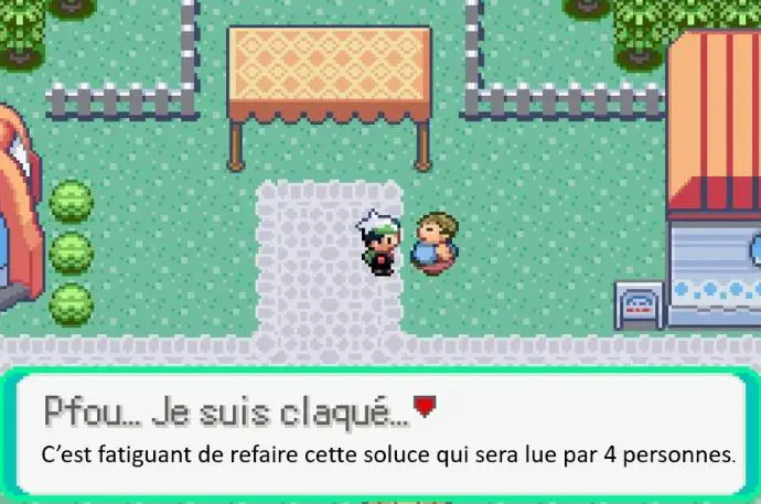 Capture d'écran Je suis claqué mdr