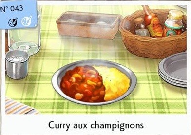 pokemon curry aux champignons