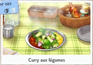 pokemon curry aux légumes