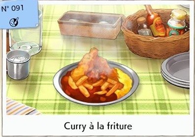 pokemon curry à la friture