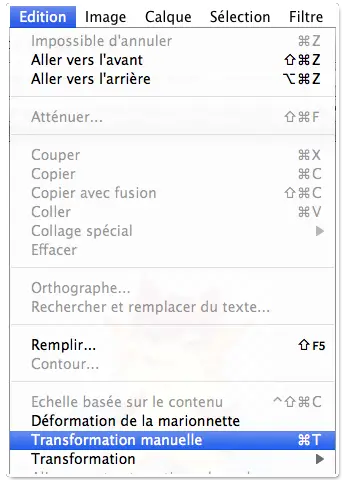 Transformation Manuelle