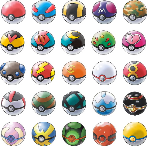 Artworks Poke Balls