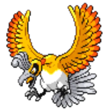 Sprite Ho-Oh shiny Platine