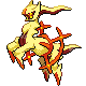 Arceus Feu Shiny