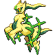 Arceus Plante Shiny