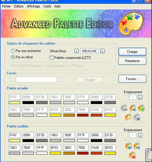 Aperçu d'une modification possible de la couleur du fond