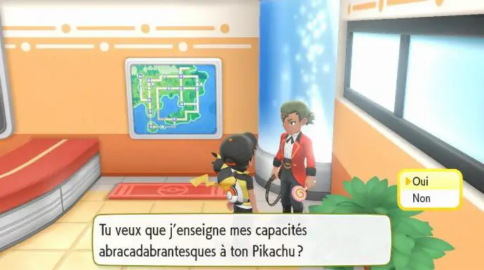 Personnages Utiles dans Pokémon Let's Go