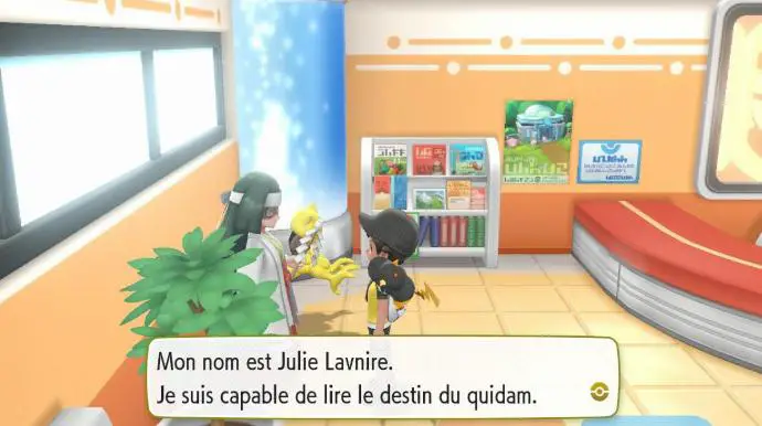 Personnages Utiles dans Pokémon Let's Go