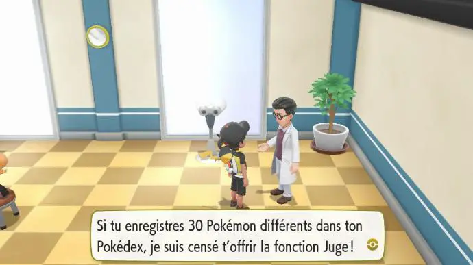 Personnages Utiles dans Pokémon Let's Go