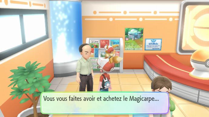 Pokemon Let's Go Achat Magicarpe