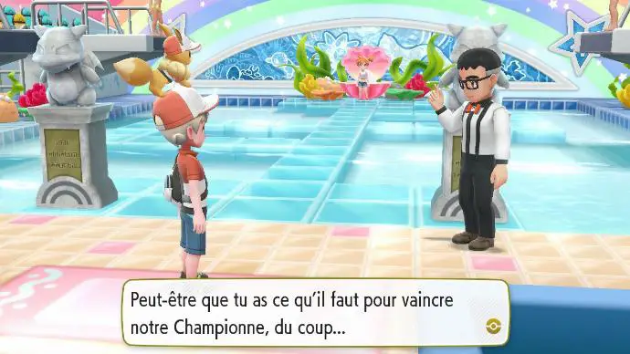 Pokemon Let's Go Arène Azuria