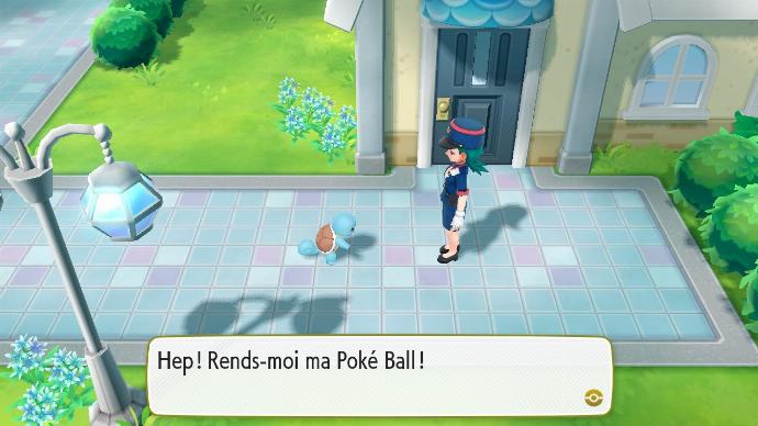 Pokemon Let's Go Carapuce Vol Pokéball