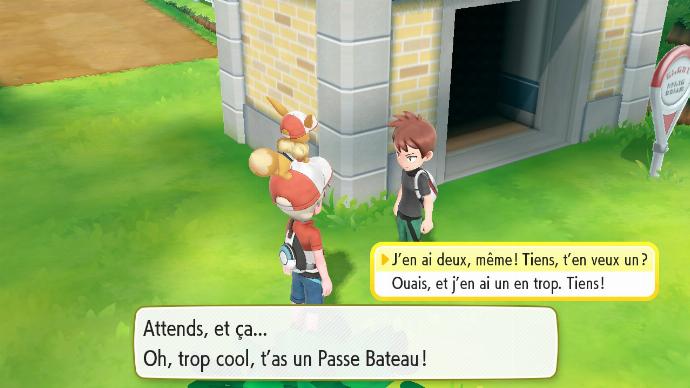 Pokemon Let's Go Rival Passe-Bateau
