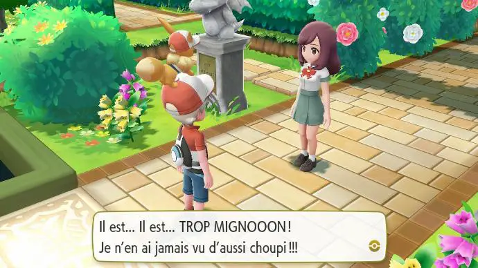 Pokémon Let's Go Arène Céladopole Mignon
