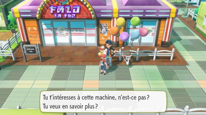 Pokémon Let's Go Céladopole Salle d'Arcade Rocket Vol Envol Technique Secrète