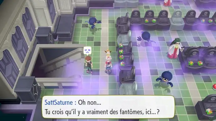 Pokémon Let's Go Lavanville Tour Pokémon Rival Fantômes