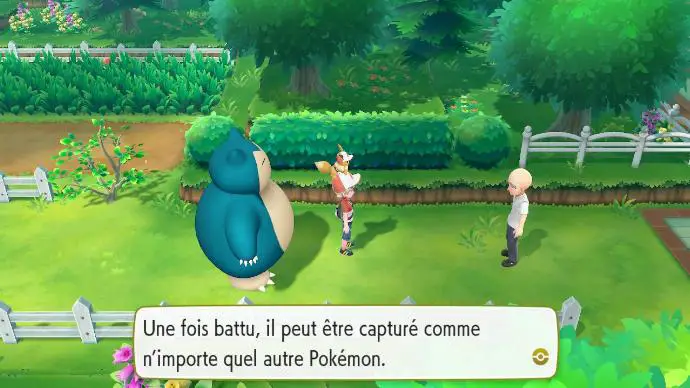 Pokémon Let's Go Céladopole Ronflex M Fuji Explications